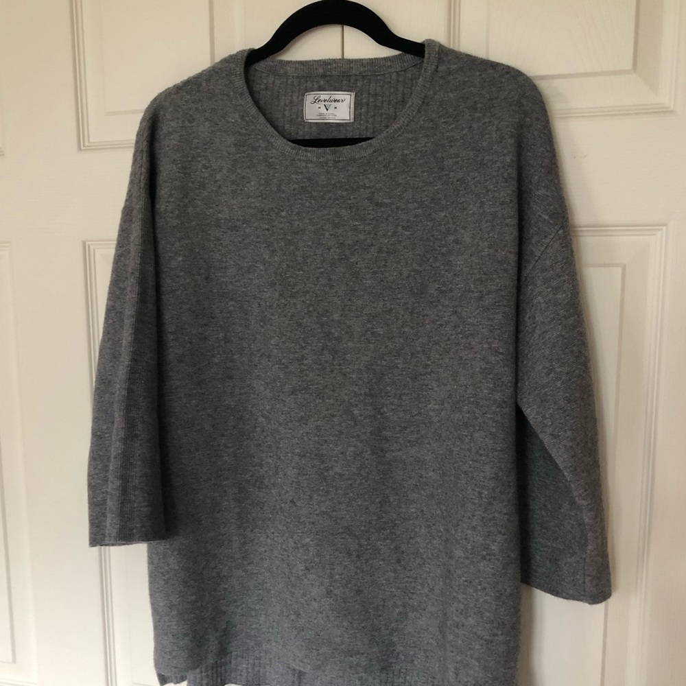 Grey Knit Sweater - Picture 6 of 7